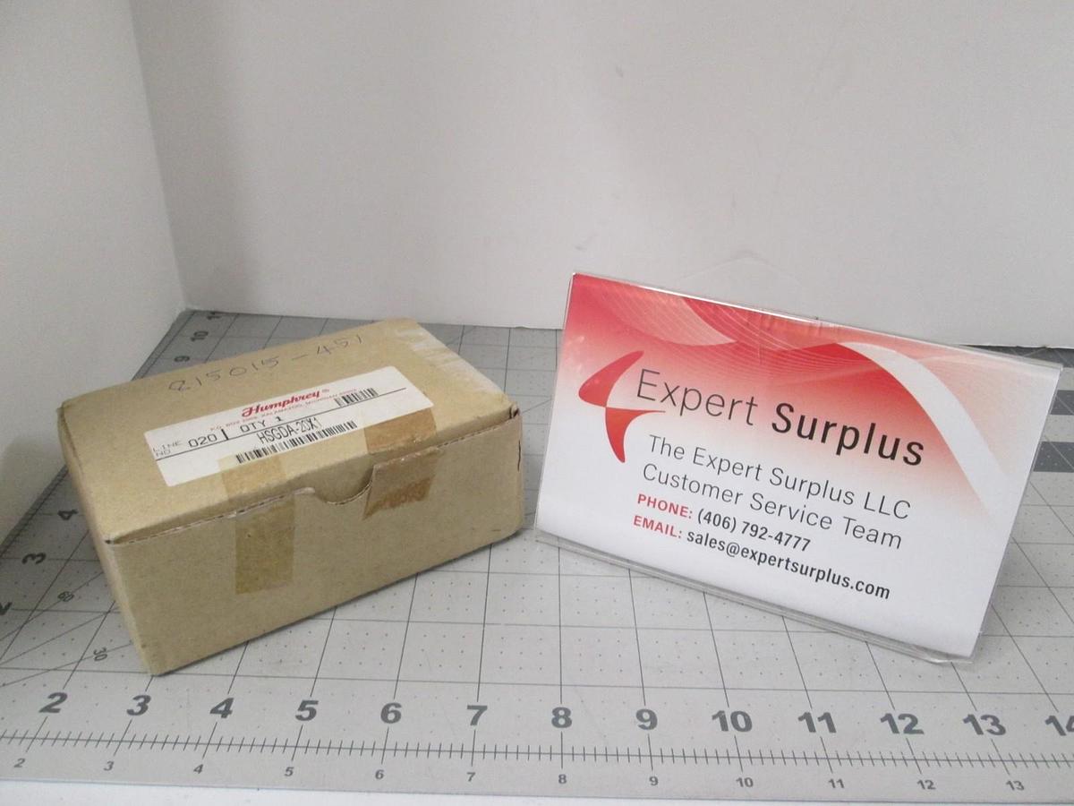 Humphrey, HSGDA-20X1, Air Cylinder Block, Double Acting, 20mm, New
