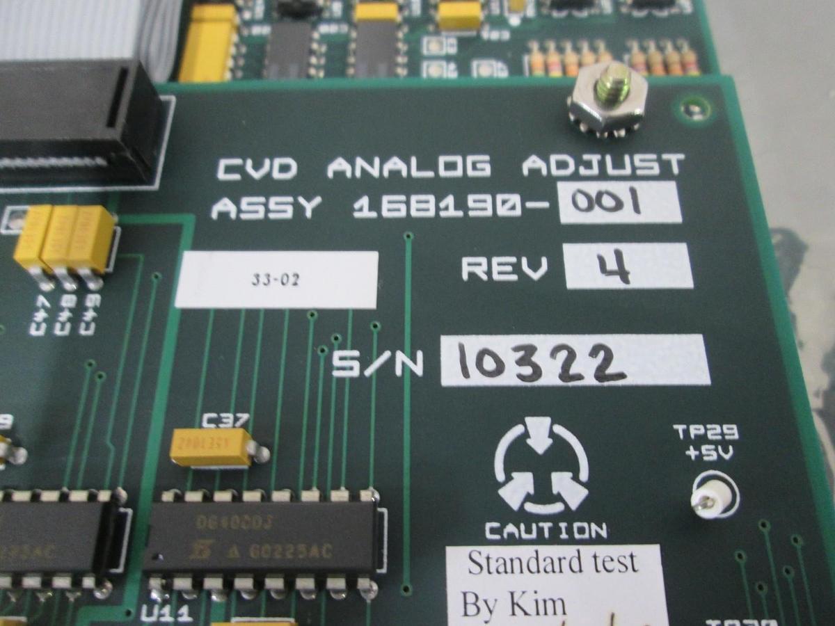 Used SVG, 604968-01, Analog CVD PCB Assy, New