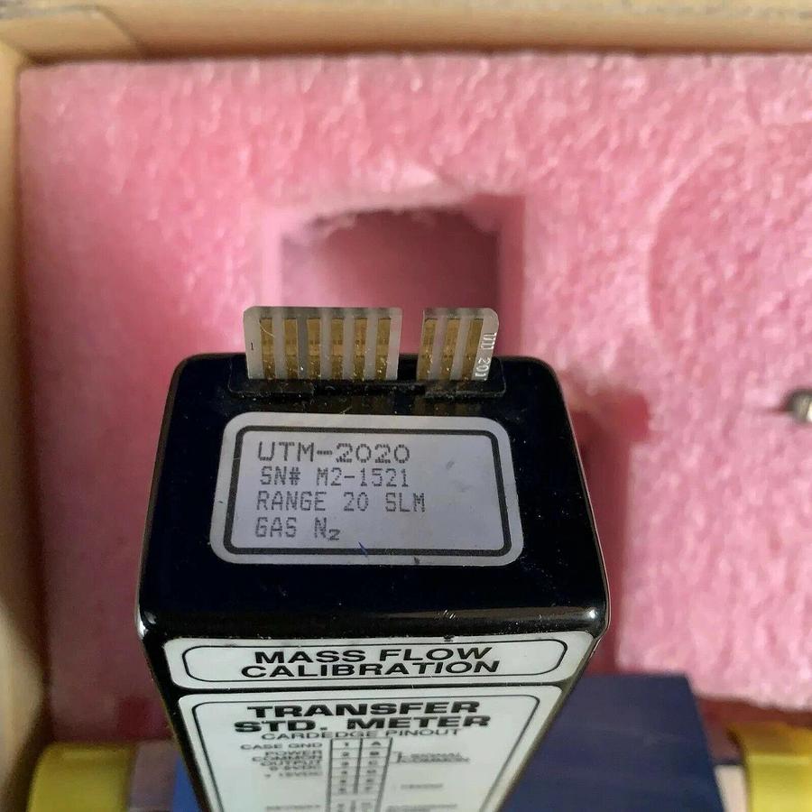 Used Unit UTM-2020, Mass Flow Calibration, Transfer Std. Meter, N2, 20 SLM, 1/2" Used