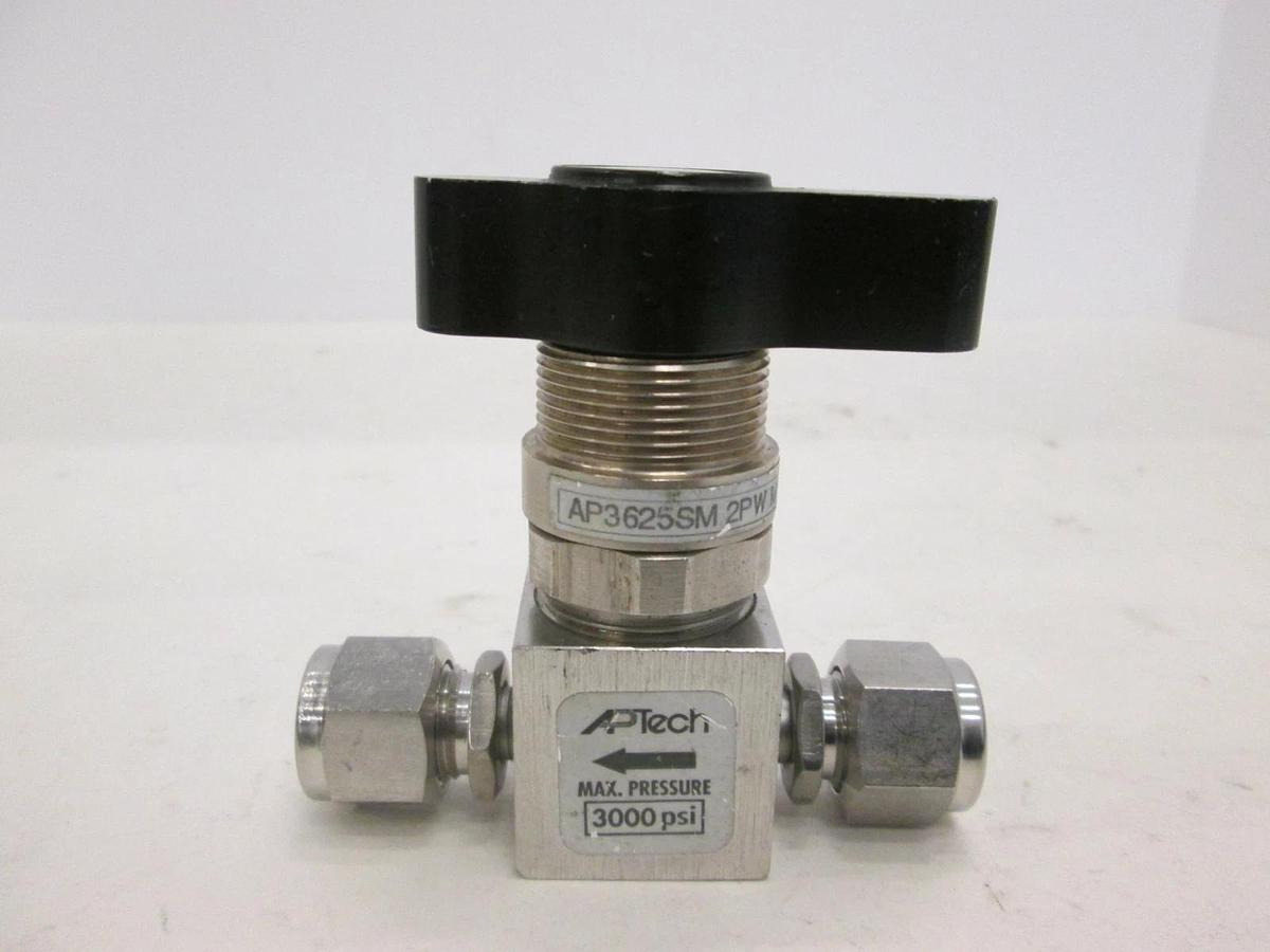Used Aptech, Diaphragm Valve, AP3625SM 2PW MV4 MV4, Used