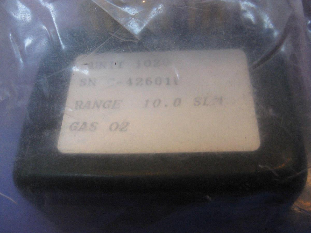 Used Unit UFC-1020 Mass Flow Controller MFC, O2, 10 SLM, Rfrb