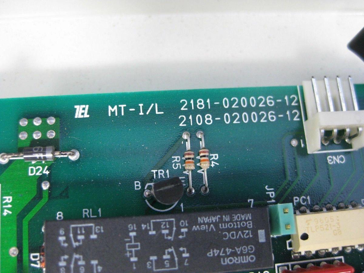 Used TEL Tokyo Electron 2181-020026-12 / 2108-020026-12 MT-I/L PCB Assembly, Used