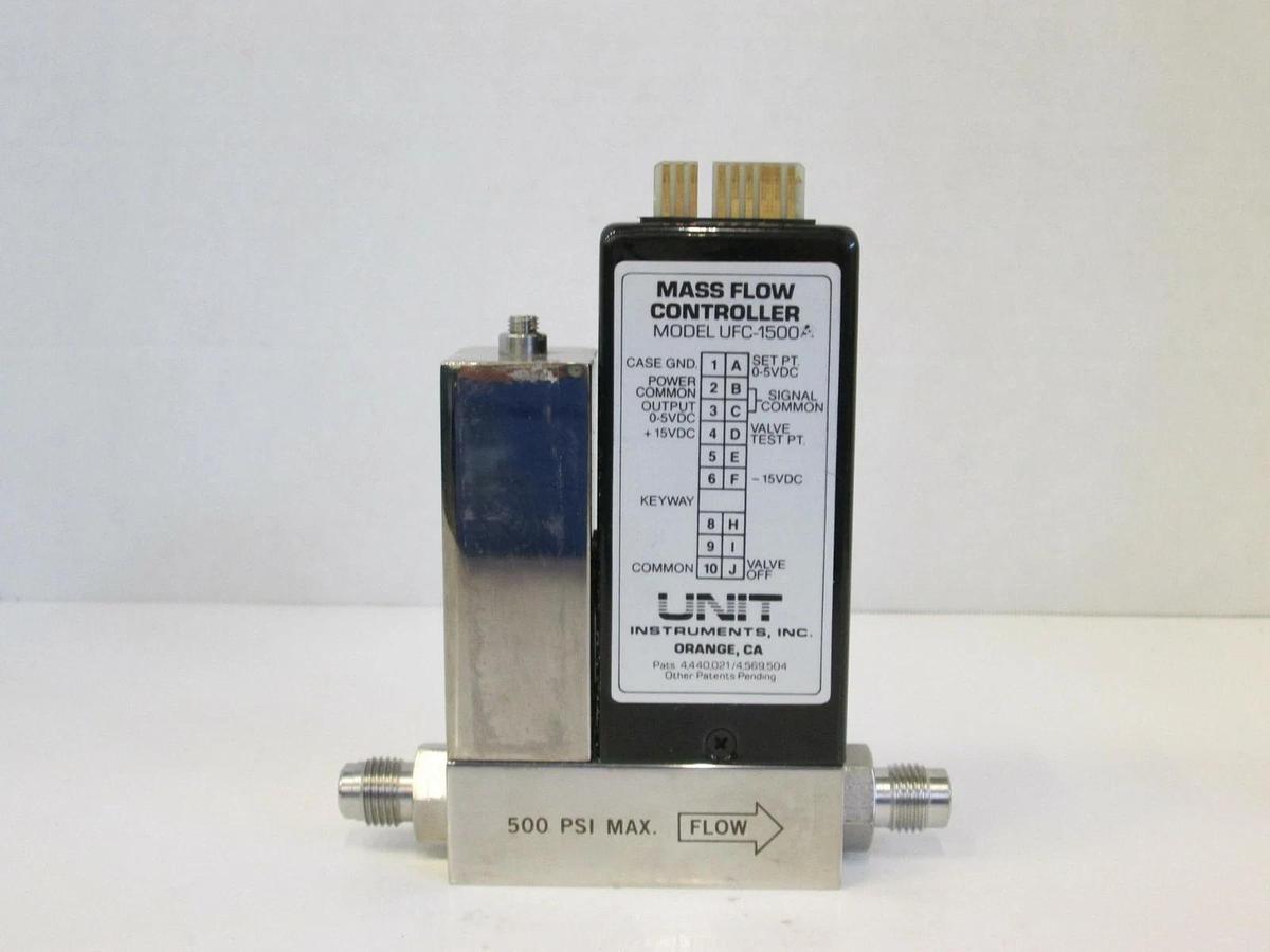 Used Unit UFC-1500A, Mass Flow Controller, Gas- WF6, Range- 15 SCCM