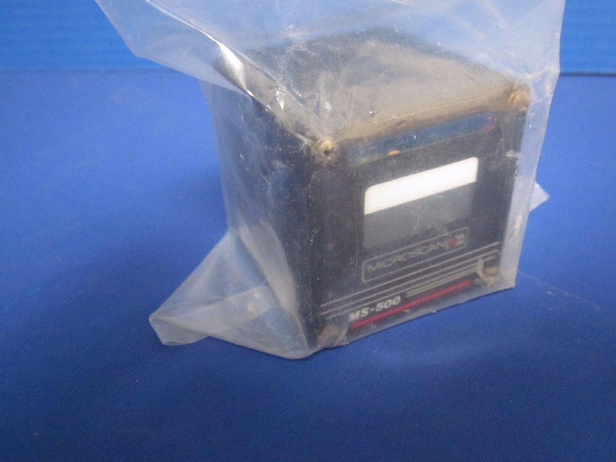 Used Microscan MS-500 FL 3.0" Laser Barcode Scanner 99-500005-01 - NEW