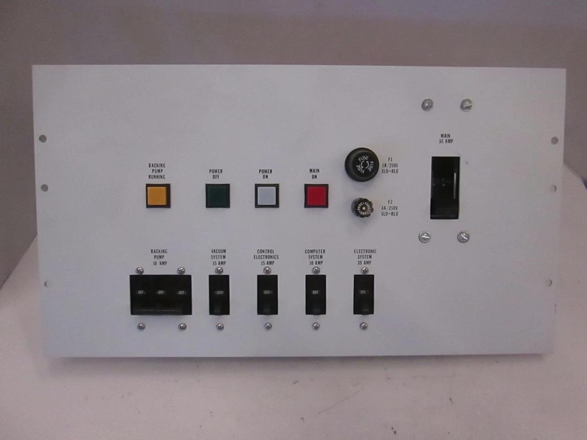 Used Nanometrics, 7203-1077, Control Panel, Used
