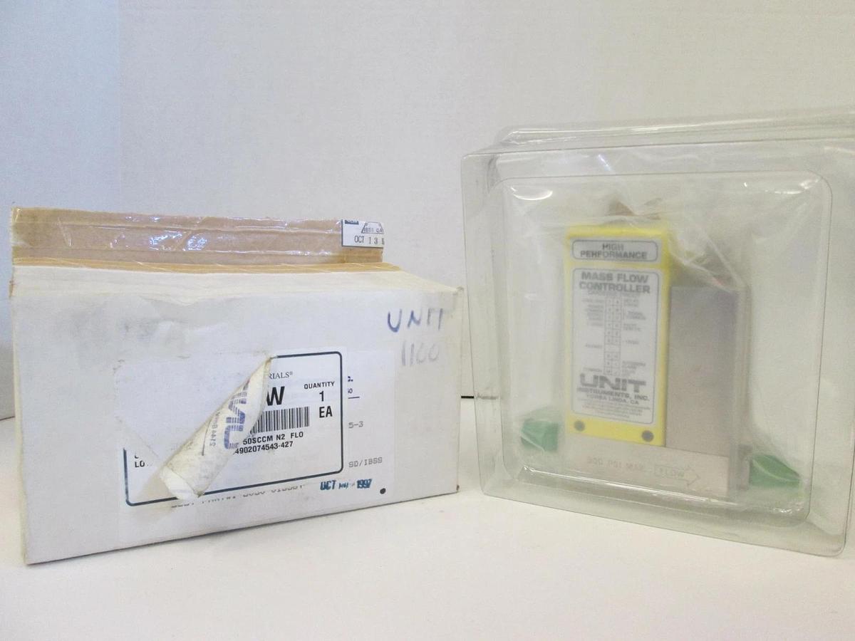 Refurbished Unit UFC-1100 Mass Flow Controller, N2, 50 SCCM, Refurbished