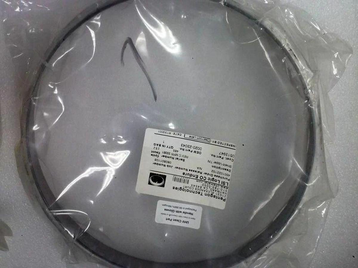 Refurbished AMAT Applied Materials 0020-23043 Shield Upper TIN, Refurb by Manuf, Sealed Bag