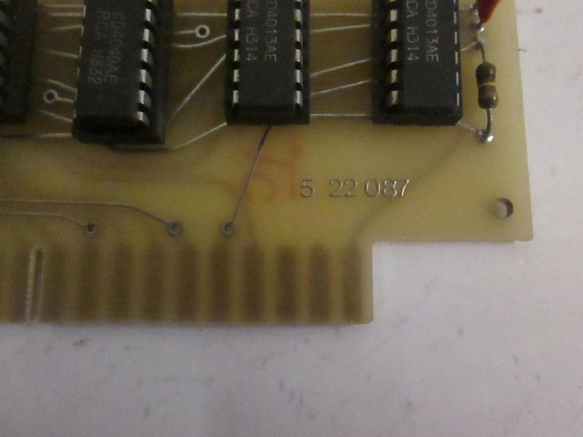 Used Tempress 5 22 087 PCB, Used