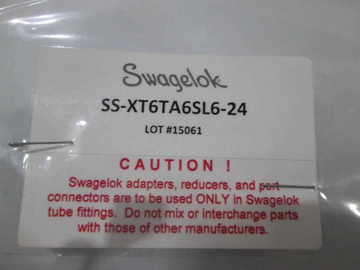 Used Swagelok, SS-XT6TA6SL6-24, Metal Core Hose, New