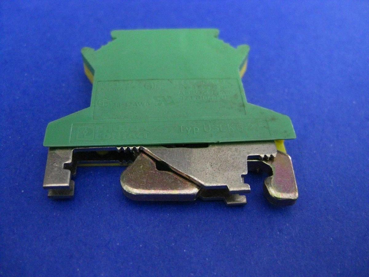 Phoenix Contact IEC 947-7-2 Grounding Terminal Block - Lot of 14 Used