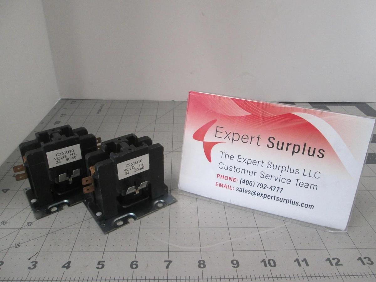 Arrow Hart Contactor C251U10, 24V, 50/60Hz, New, Lot of 2