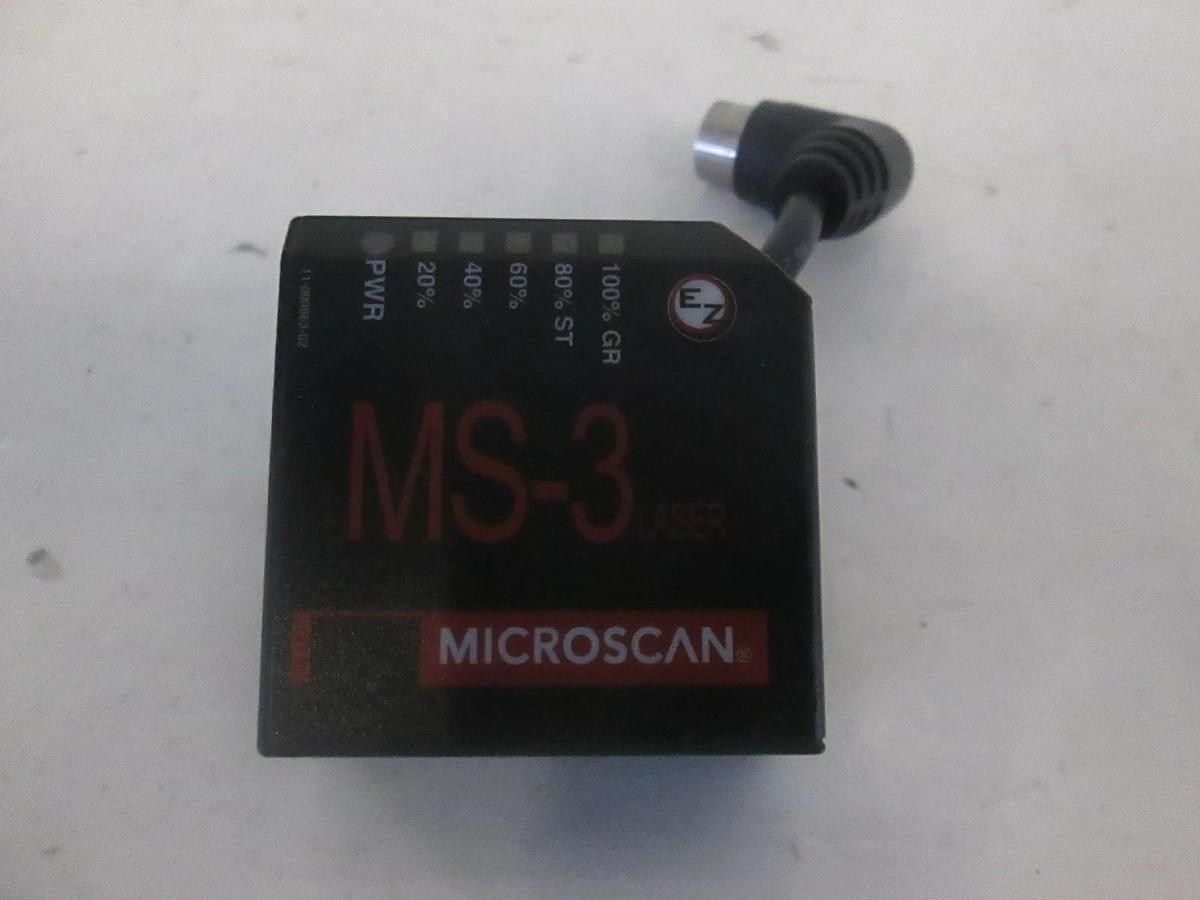 Used Microscan, MS-3 Barcode Scanner, Used