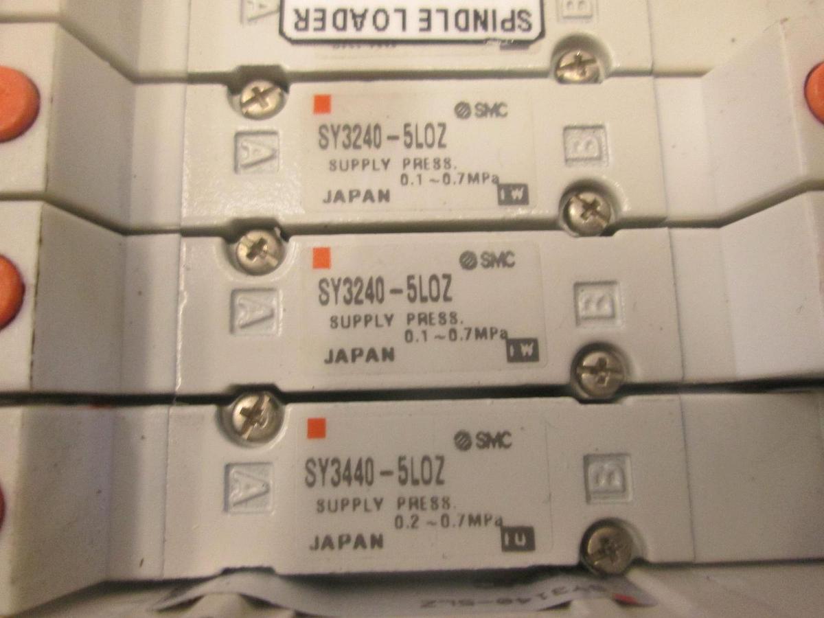 Used SMC, SY3240-5LOZ/ SY3140-5LOZ, Solenoid Valve Assy, Used
