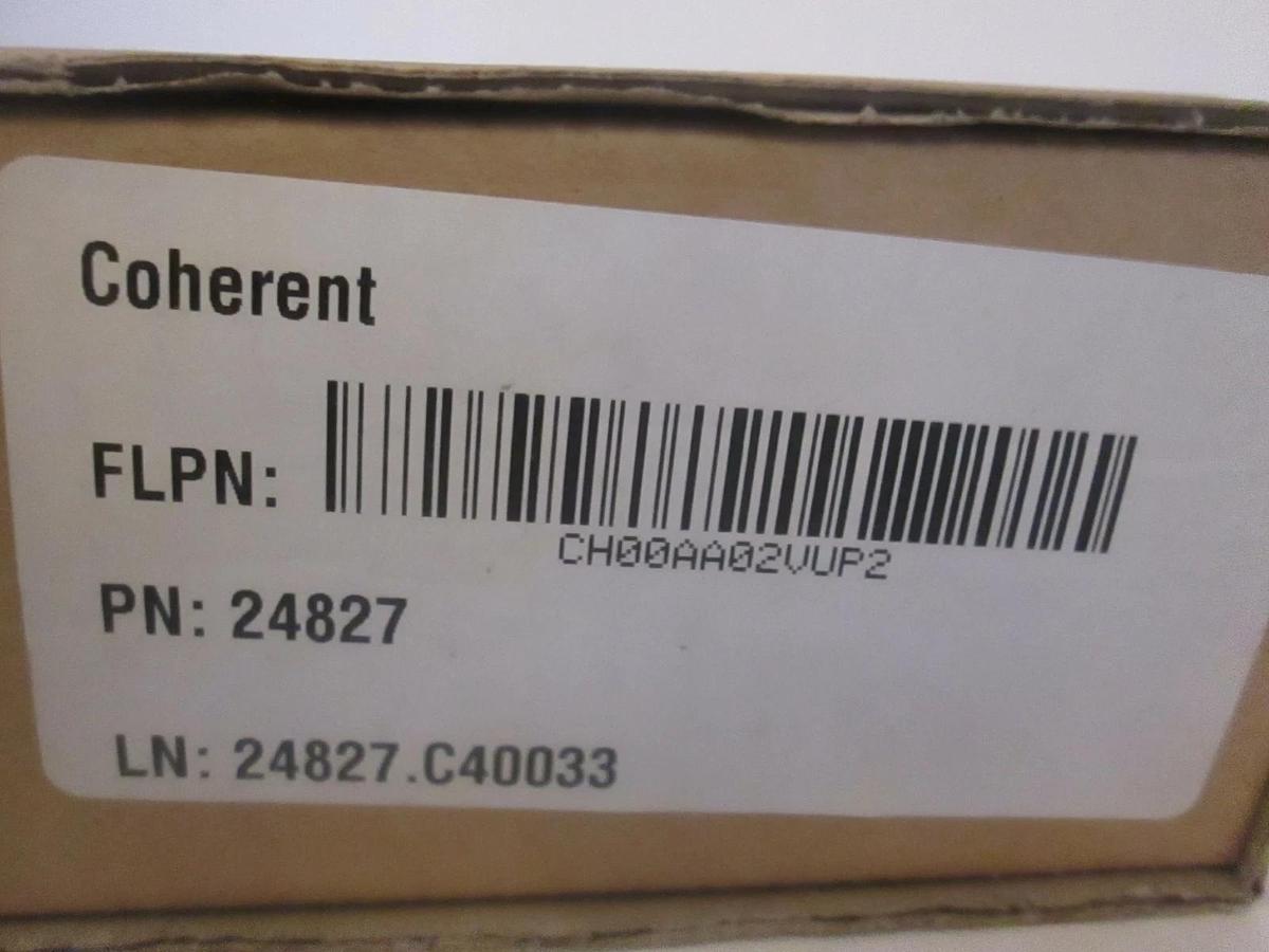 Used Coherent, Lens with Holder 200mm, 12.7, F= +200, 10123, 24827, New