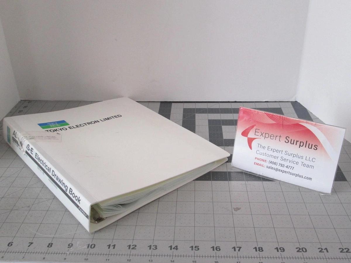 Used TEL Tokyo, ALPHA-8S-E, Electrical Drawing Book P-D-POLY, REV 1.0, Used
