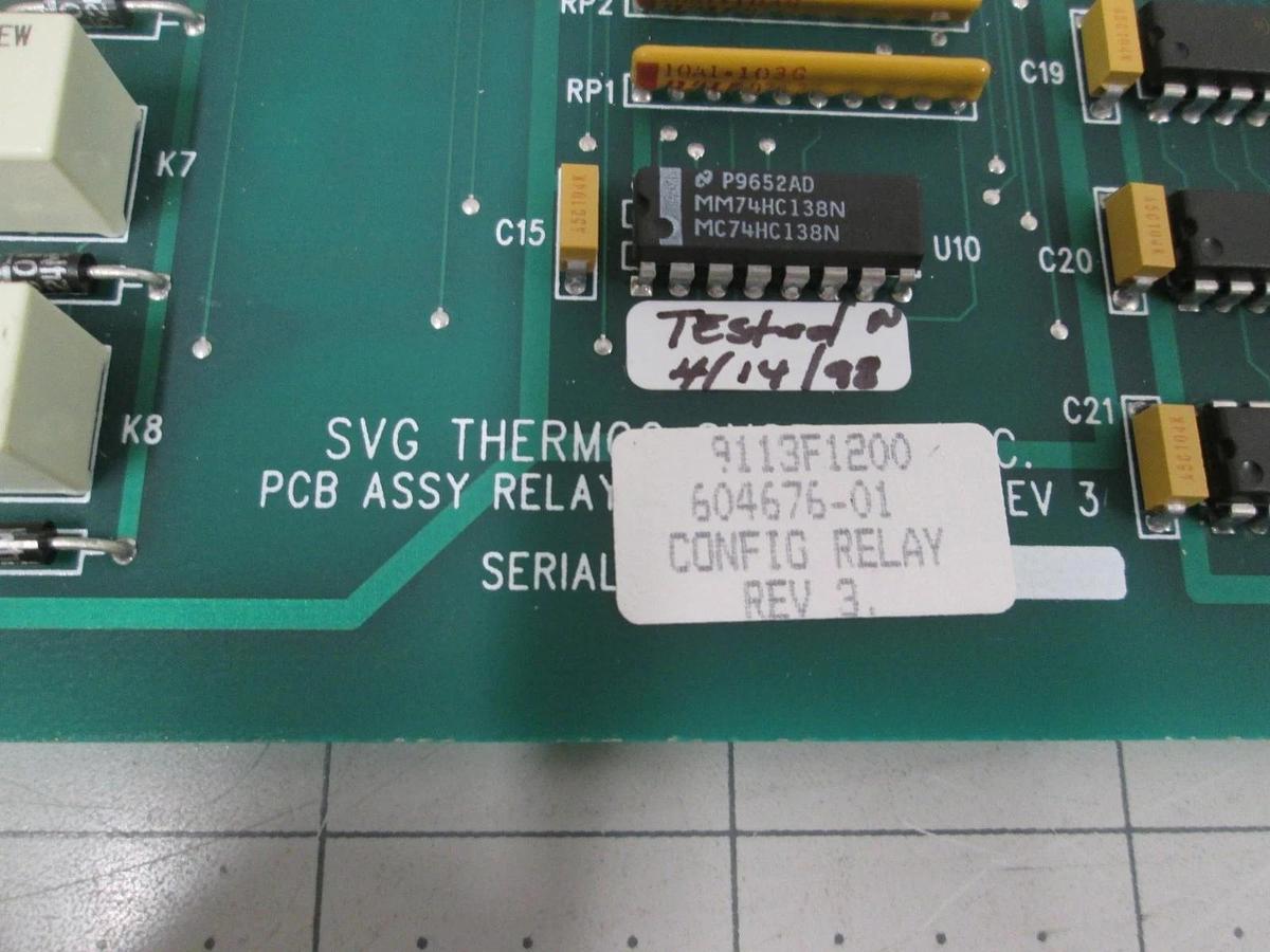 SPT Micro, 604676-01, Relay Wet Dry Oxide Process, PCB Assy, New