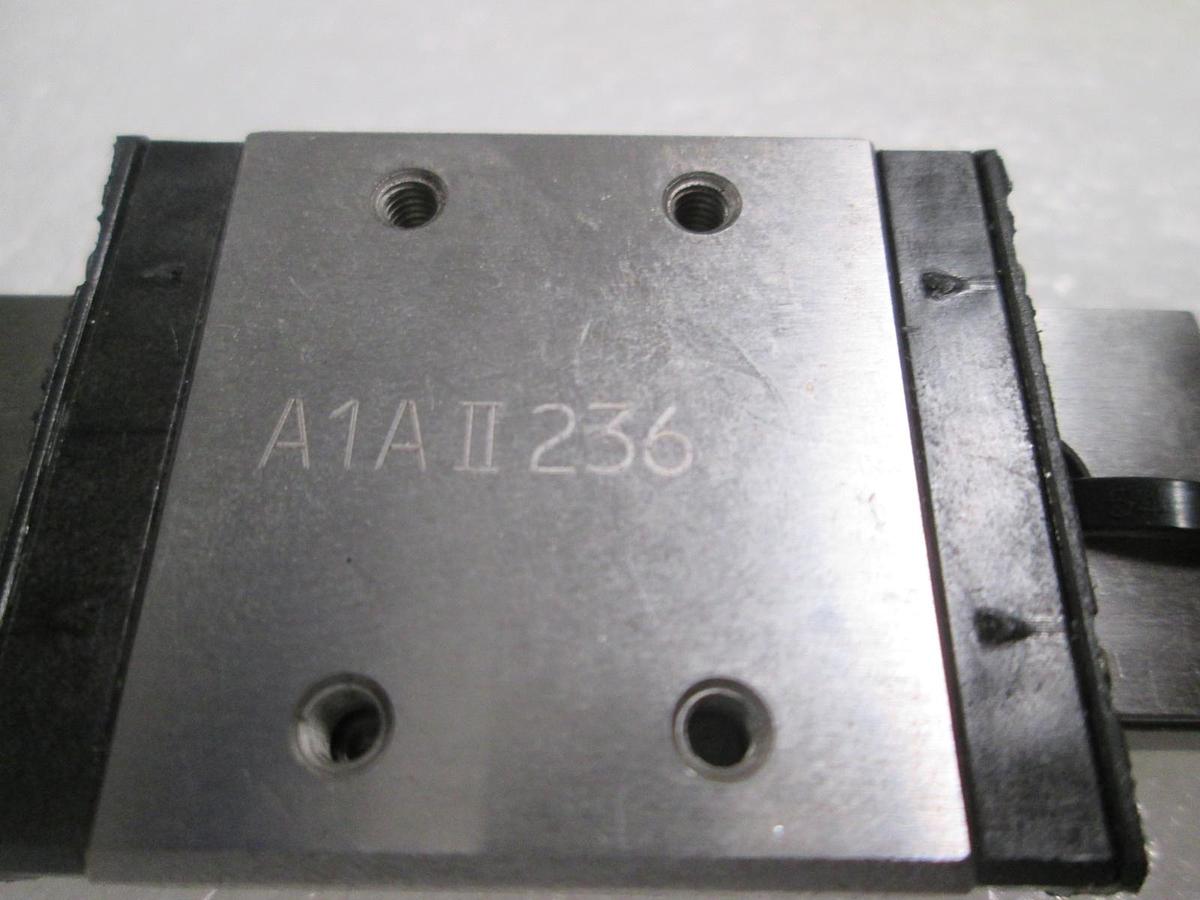 Used THK, RSR 9WVM, Linear Bearing Guide Block w/ Guide Rail, New