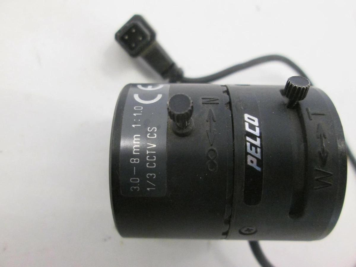 Used Pelco, 1/3 CCTV CS Lens, 3.0-8 mm 1:10, Used