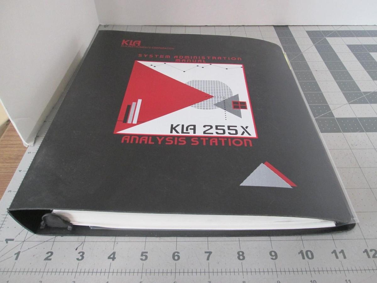 Used KLA, 25X1 Analysis Workstation, Software Installation Instruction for 3.6 , Used