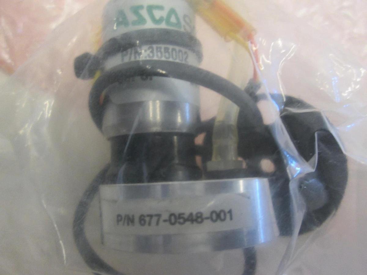 Asco, 355002, Solenoid Valve, 24 VDC, 60 PSI, New