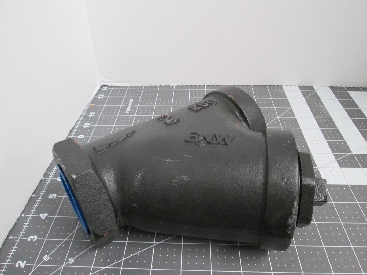 2" Unbranded FM Approved Fire Protection Swing Check Valve Cast Iron