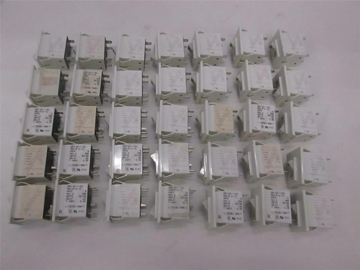 Airpax, Circuit Breaker, 203-22-1-62-502-E-2-13, New, Lot of 35