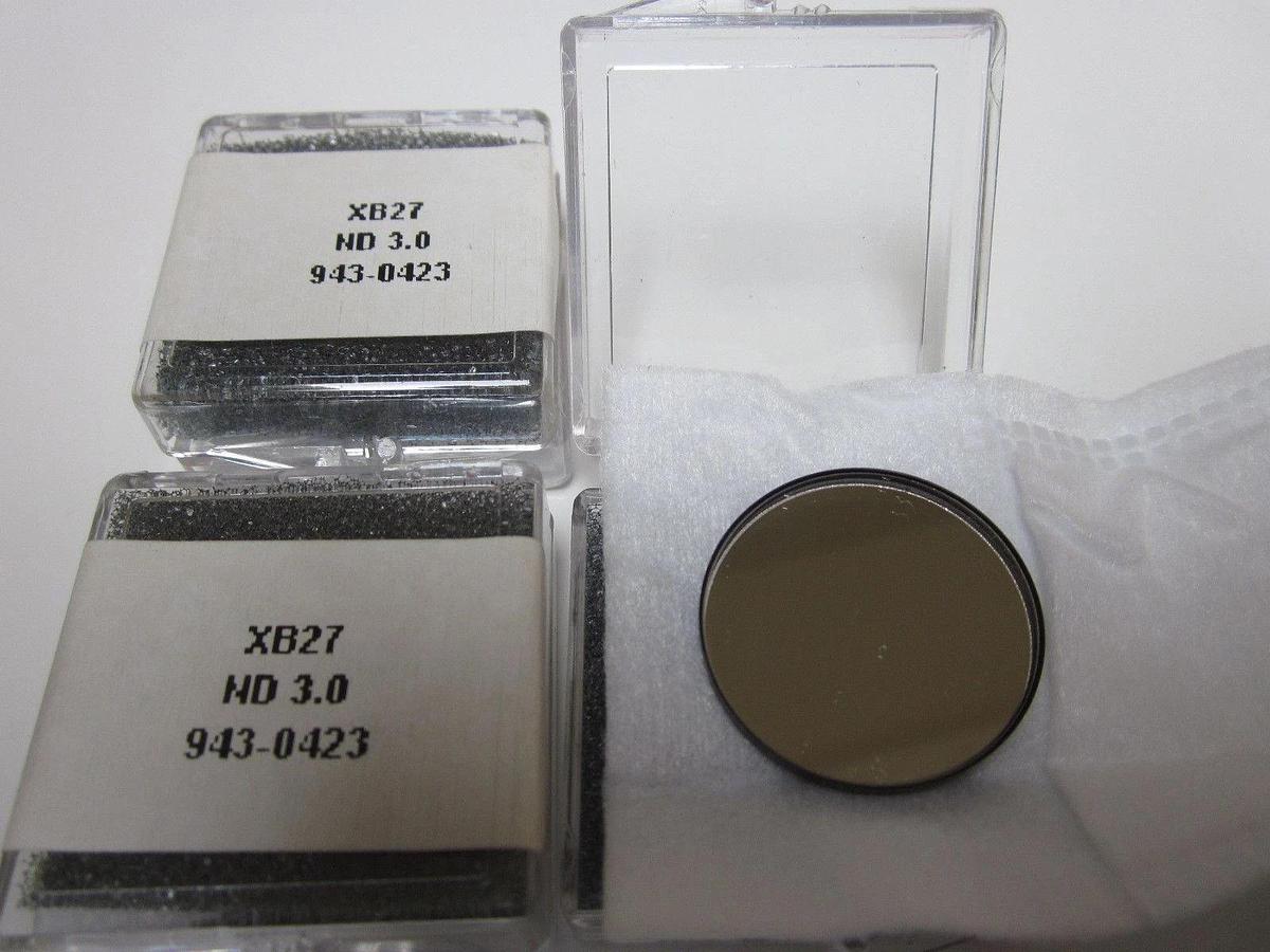 LOT OF 3! Omega Optical ND 3.0 Neutral Density Filter, 32mm, XB27 943-0423