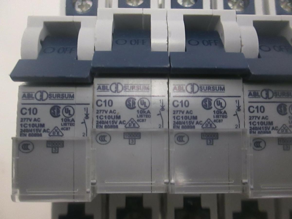 Used ABL Sursum, C10 Breaker, Used, Lot of 9