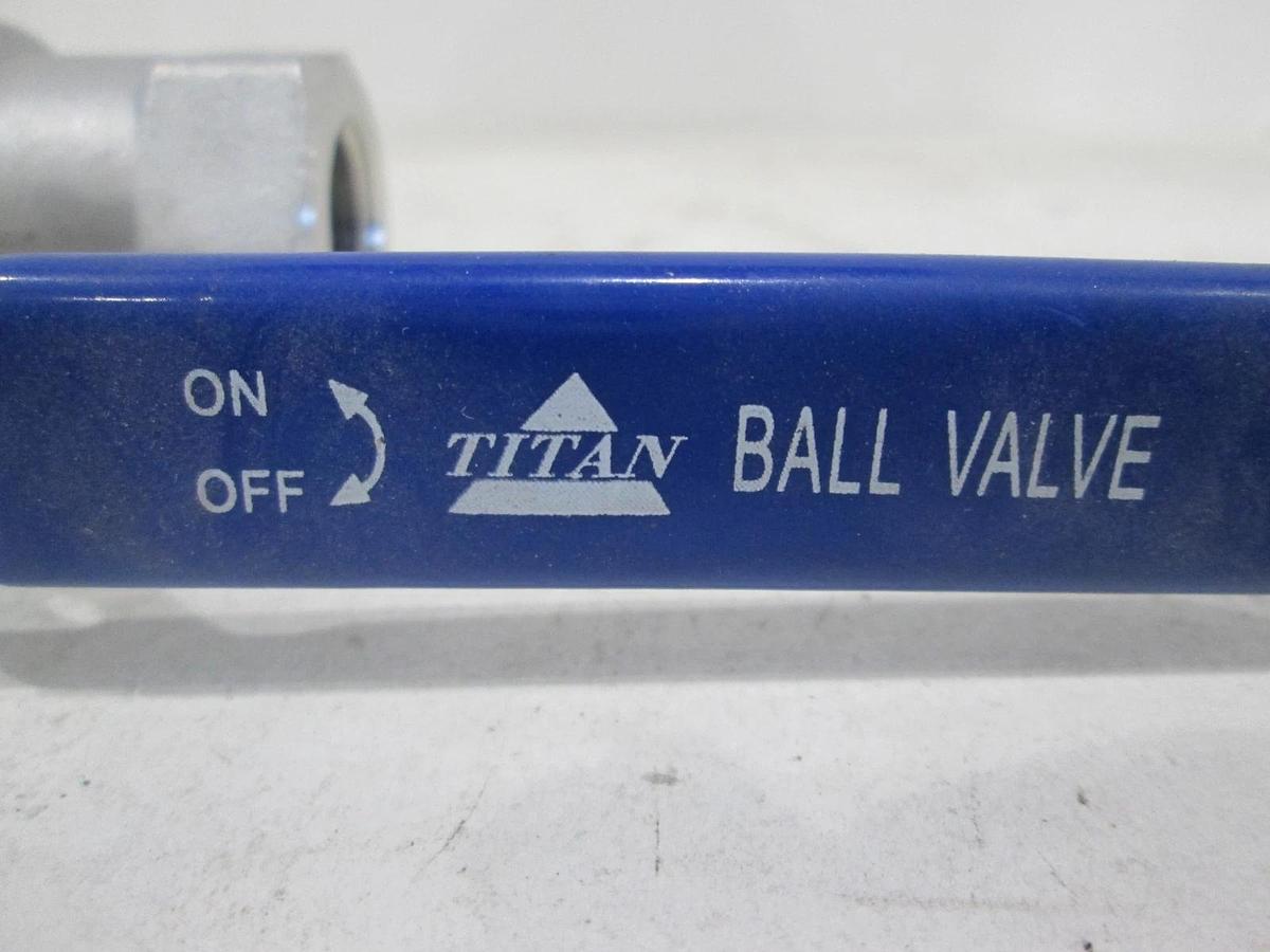 Titan, Ball Valve, 1/2" CF8M, Class 1500, 3600 WOG, New