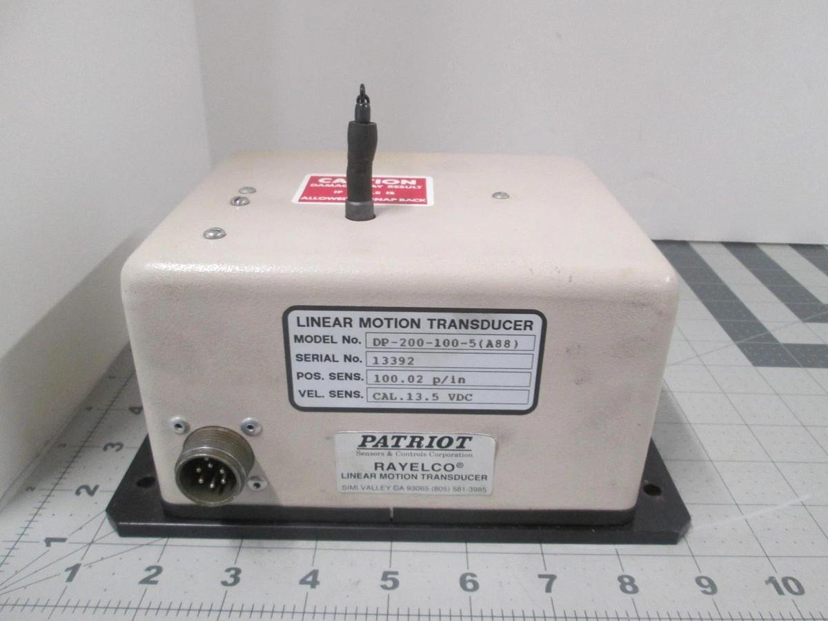 Used Linear Motion Transducer, DP-200-100-5, Used