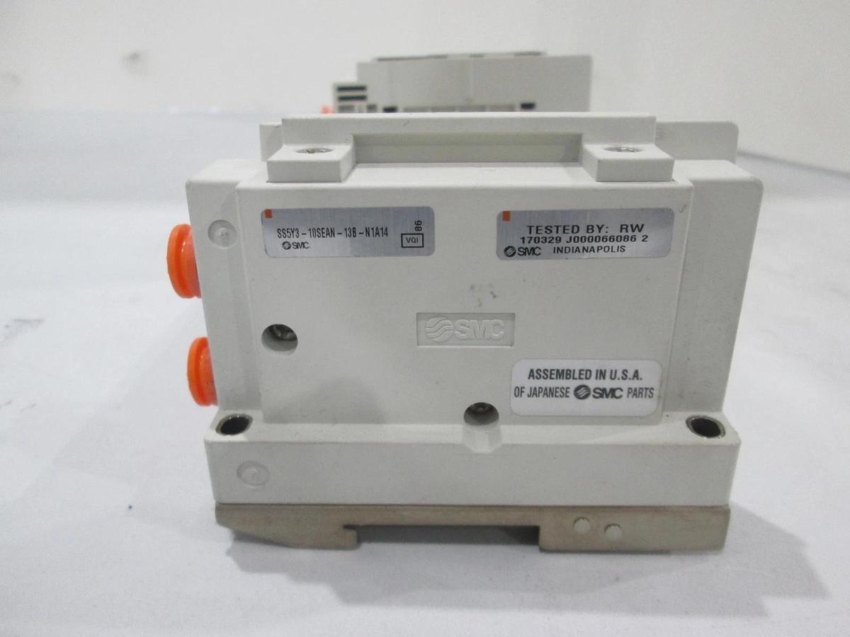 SMC, SS5Y3-10SEAN-13B-N1A14, 13 Position Manifold, New