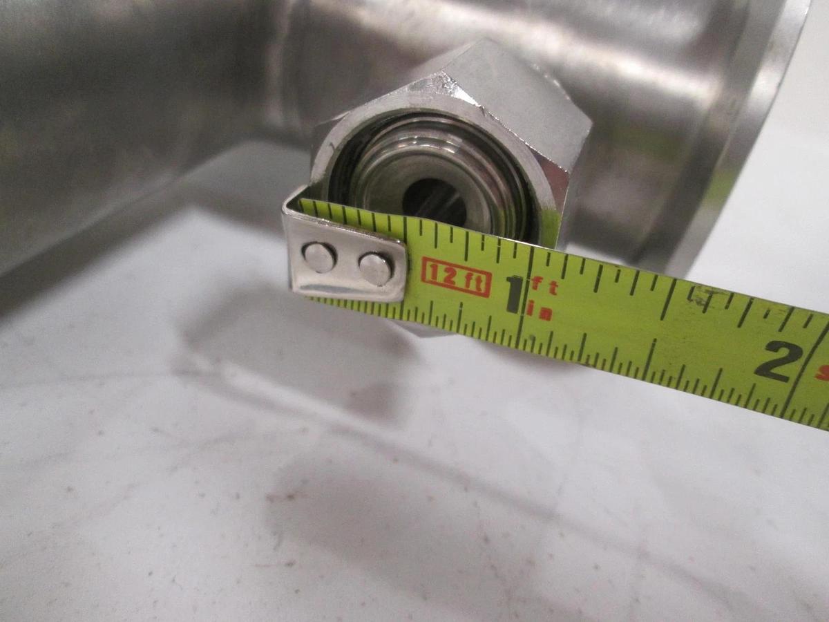 Used MDC, Inline Gate Valve w/ 2 Stage Ports, 1/2" VCR, Used
