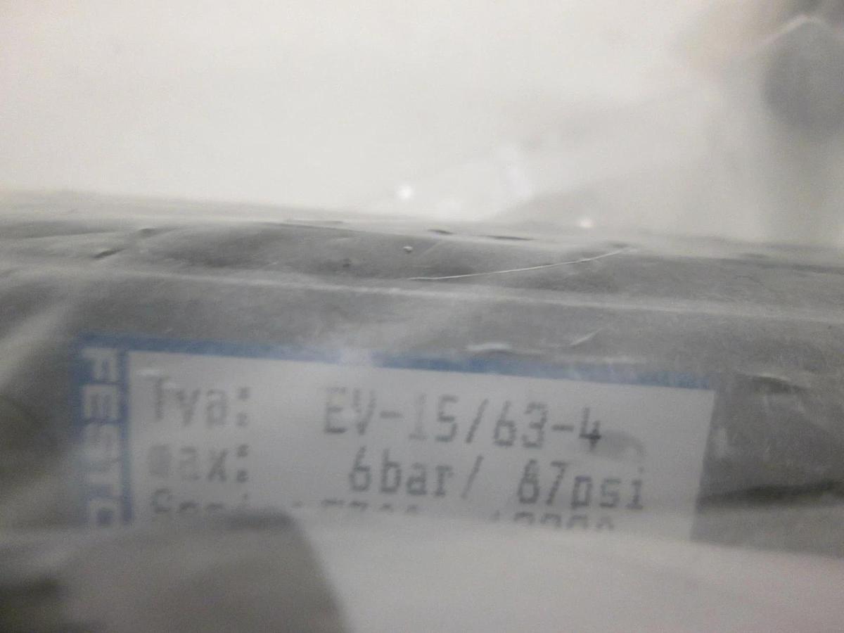FESTO, EV-15/63-4, Diaphragm Clamping Cylinder, New, Lot of 3
