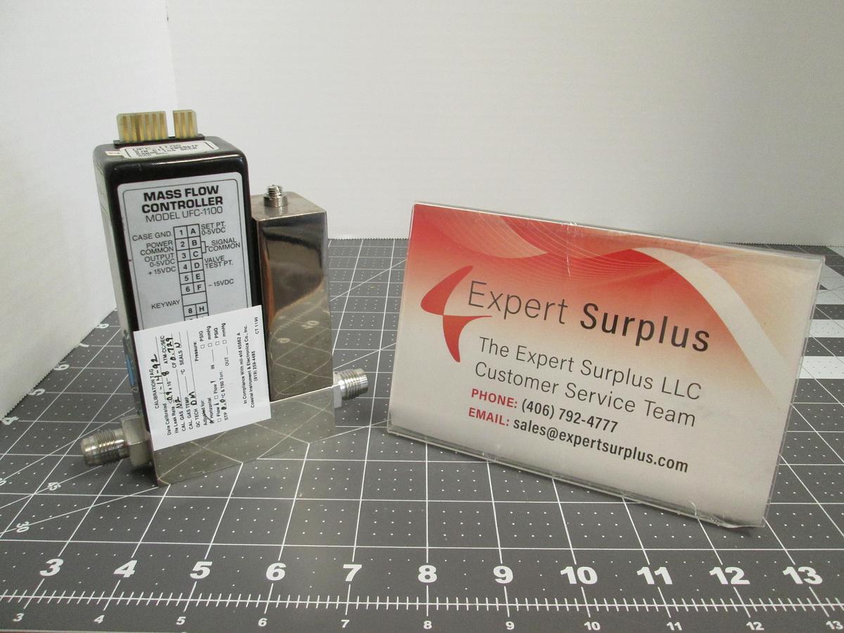 Used UNIT Instruments, UFC-1100, Mass Flow Controller 100 SCCM NH3 Ammonia MFC
