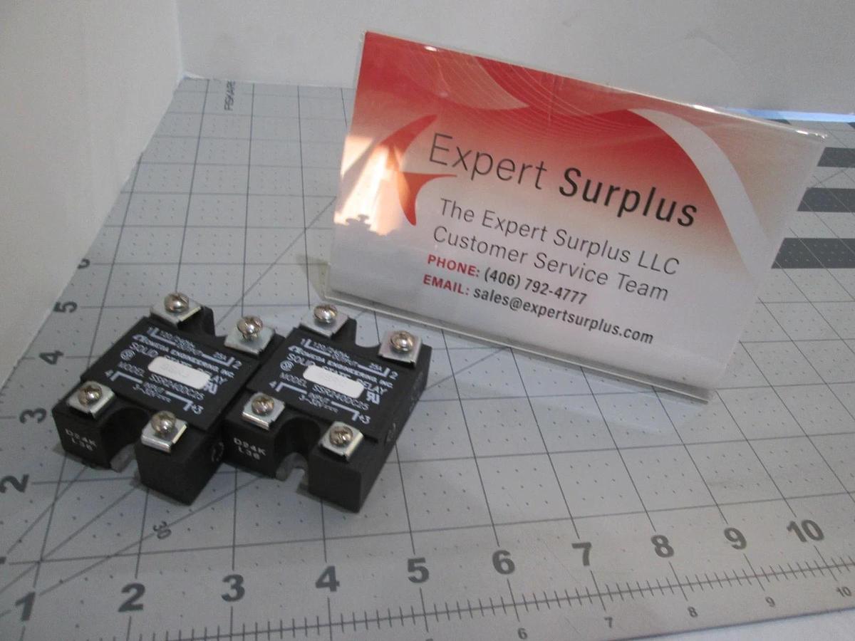 Used Omega, Model SSR240DC25, Solid State Relay, Used, Lot of 2