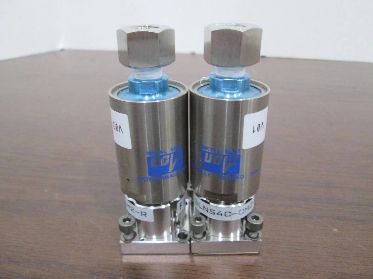 Used Motoyama, 3LNS4C-CM2-R, Metal Diaphragm Valve, Used, Lot of 2