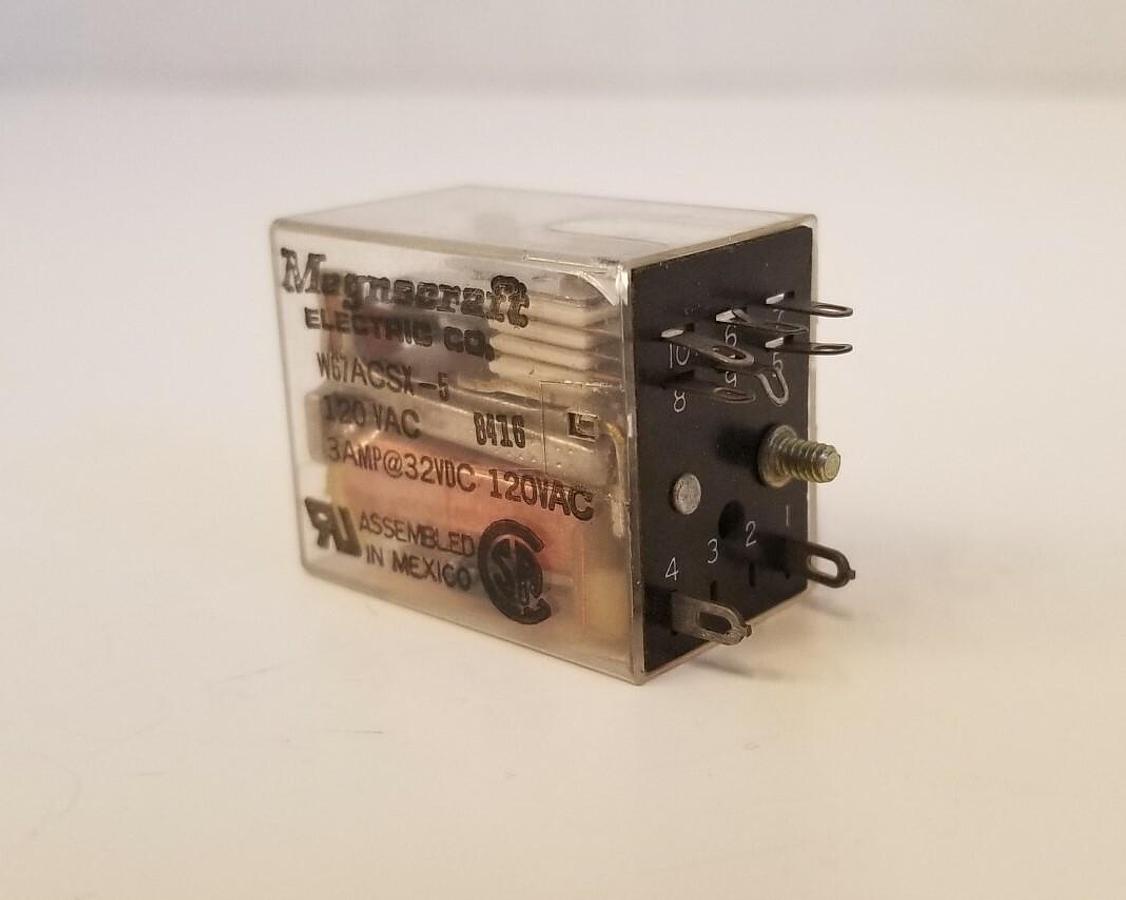 Used Magnecraft W67ACX-5 Relay, Used
