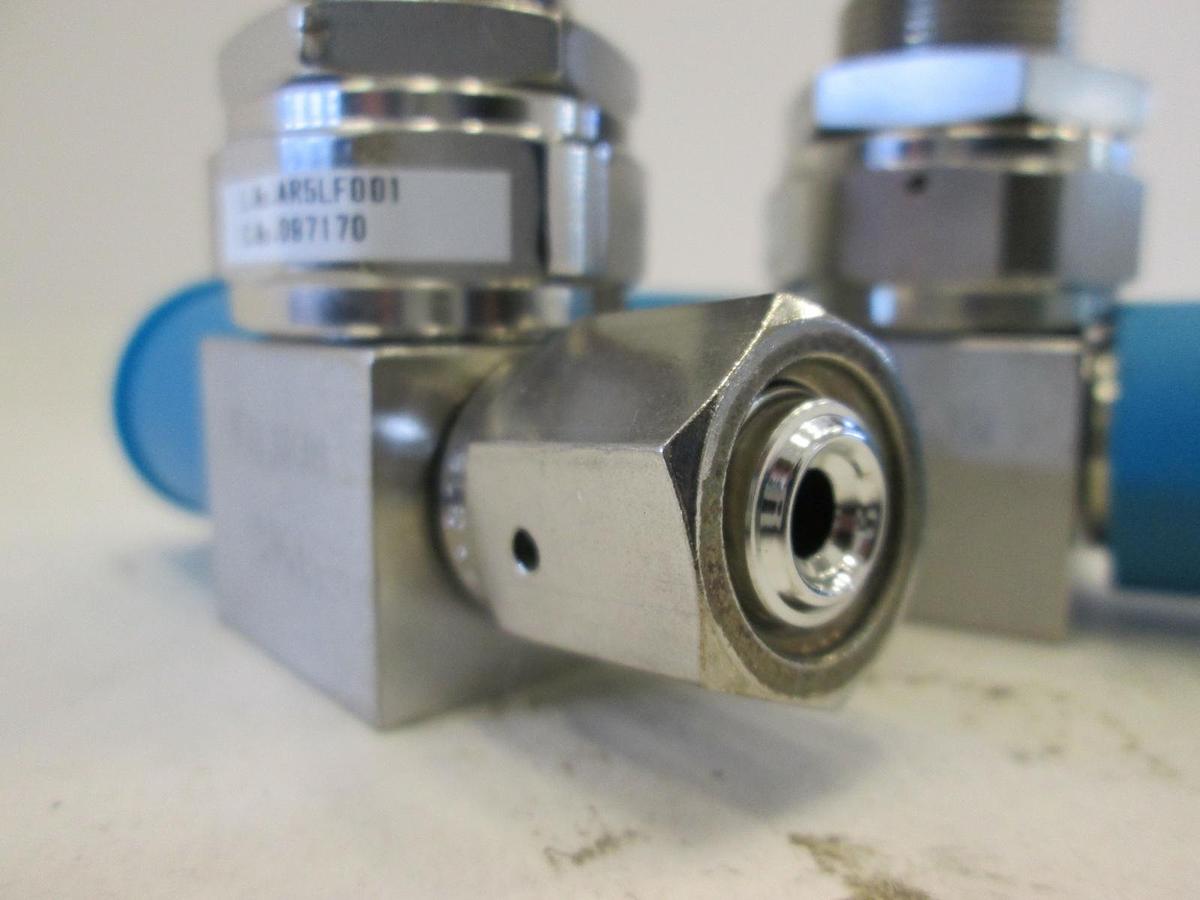 Used Fujikin, Model 097170, Diaphragm Valve, 1/4 FVCR Non Locking, Used, Lot of 2