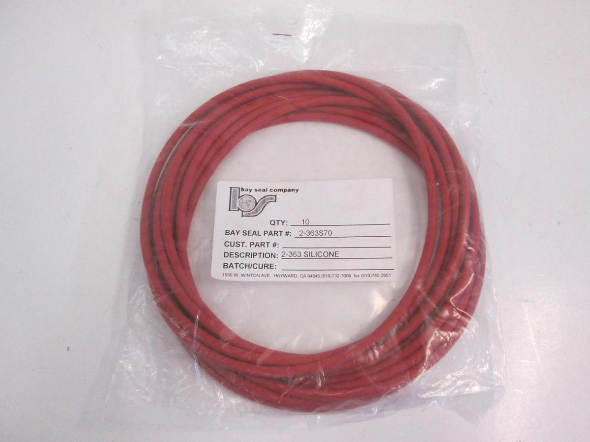 Bay Seal Co. Parker O-Ring, 2-363S70, Lot of 10