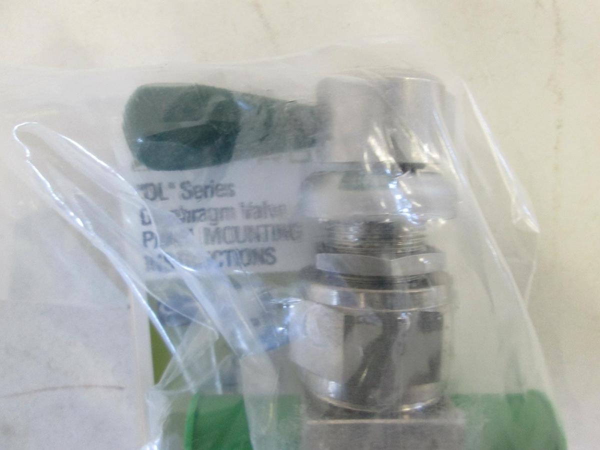 Nupro, SS-DLVC04, High Pressure Diaphragm Valve, 1/4 MVCR, New