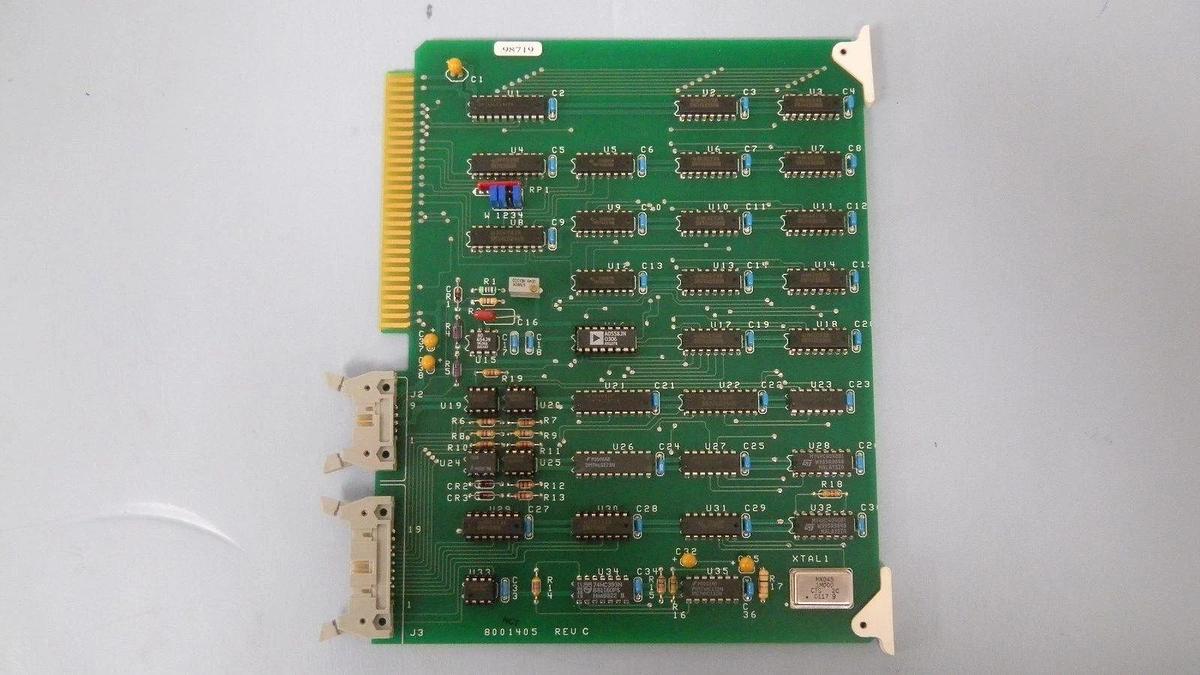 Used ICCI Card Cage, 8002565 Rev D, 8001405 Rev C, 8002555 Rev 3, 8002645 Rev B