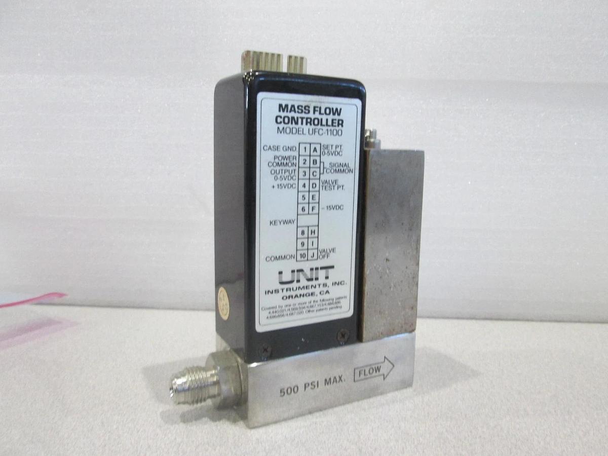 Used Unit UFC-1100 Mass Flow Controller, Gas o2, 1 SLM