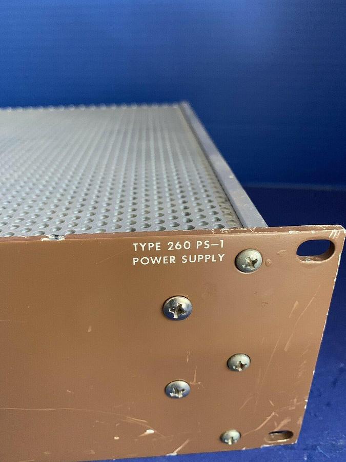 Used MKS Type 260 PS-1 Power Supply 260PS-1SPPC, Used