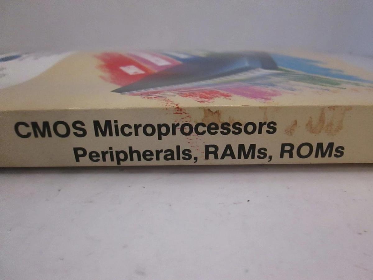 Used GE Solid State Data Book, CMOS Microprocessors Peripherals RAMs, ROMs, Used