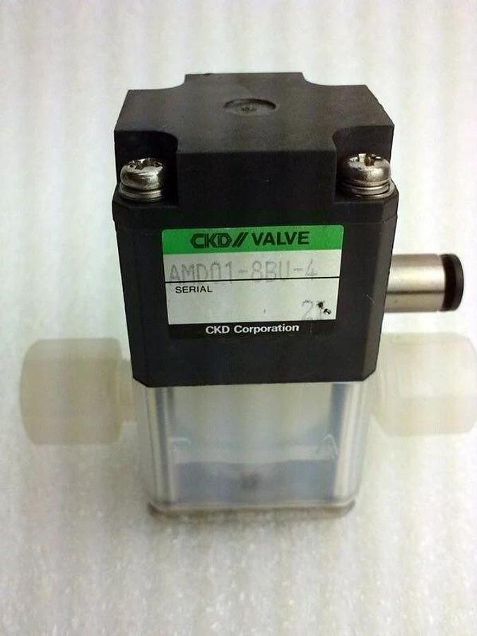 CKD AMD01-8BU-4, Air Operated Valve, LOT of 2 NWOB