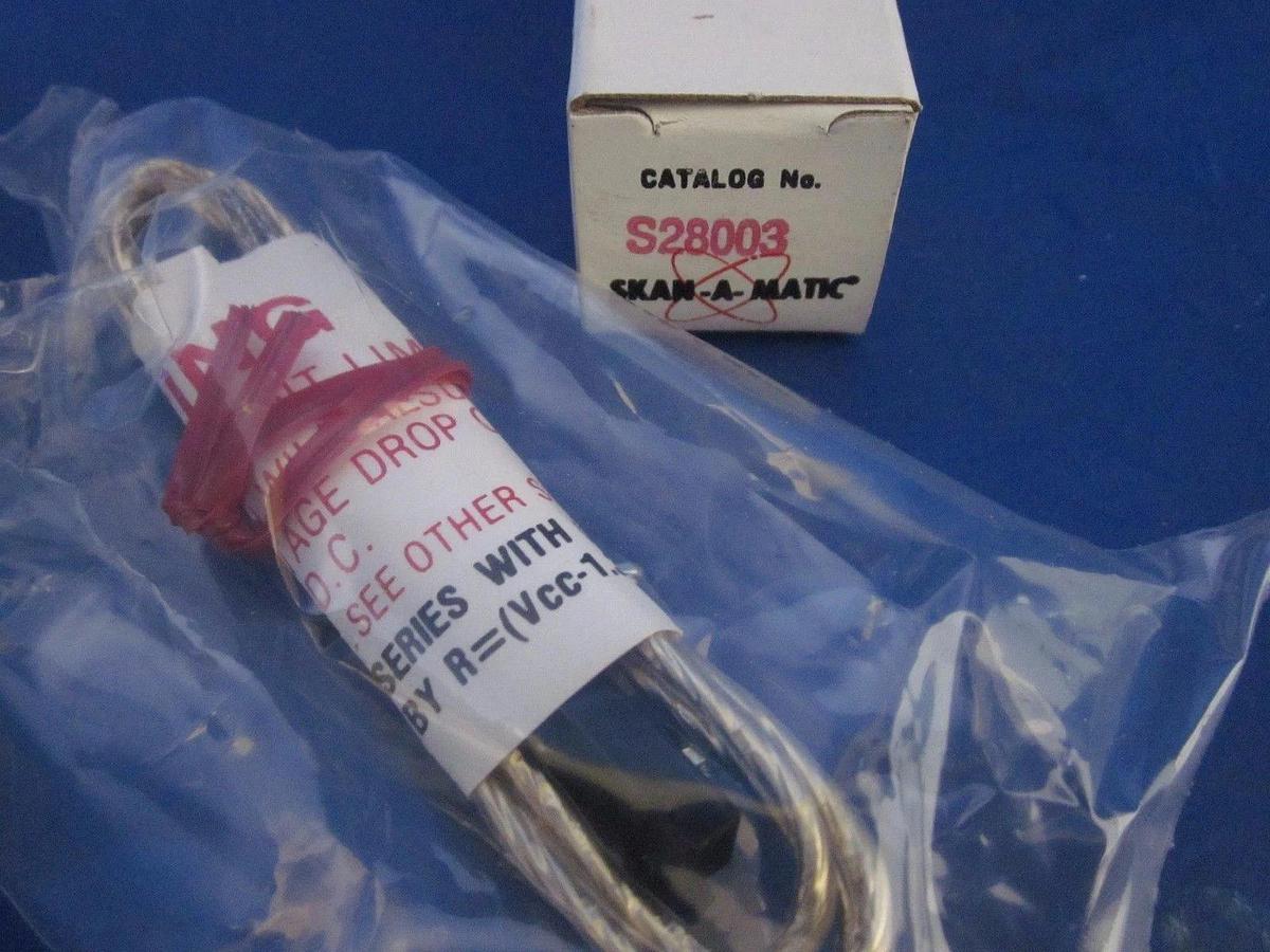 Used Skan-A-Matic S28003 Wafer Skanner, LED Semiconductor Wafer Detection Sensor, NEW