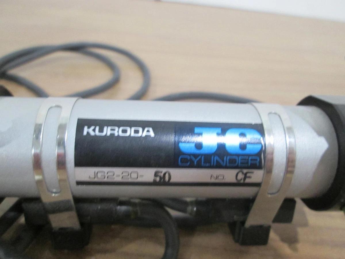 Used Kuroda JC Series JG2-20-50 Double Acting Air Cylinder 20mm Bore, 50mm Stroke