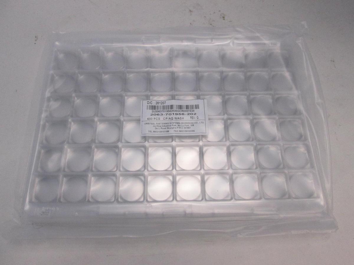 Unisteel Fastening Systems, CP/ AQ Wash Screws, 2063-701956-202, New, Lot of 600