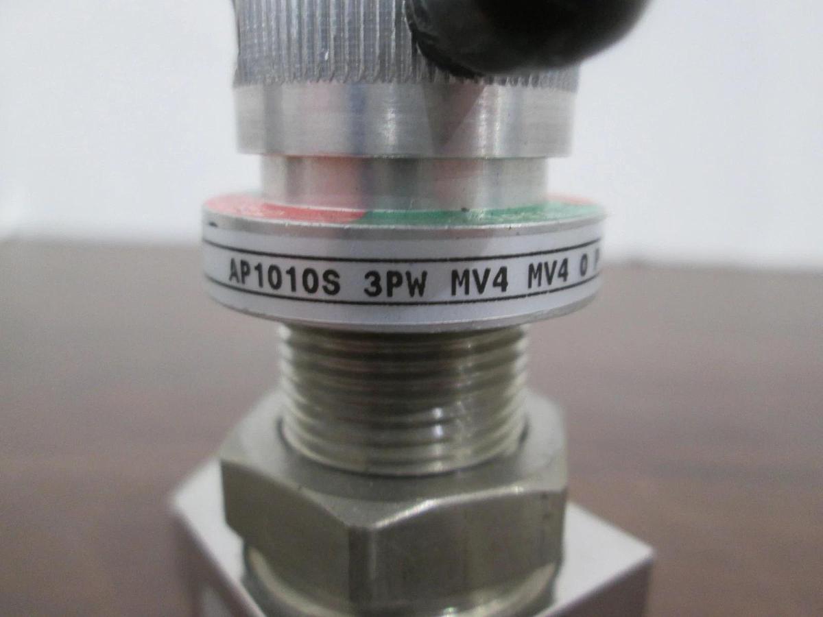 Used APTech, AP1010S 3PW MV4 MV4 O P Valve Assy w/ AP64SM FV4 Check Valve, 14", Used