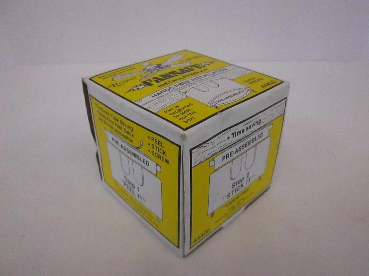 Used Reiker's, 44400, Fansafe Installation Kit, New, Lot of 2